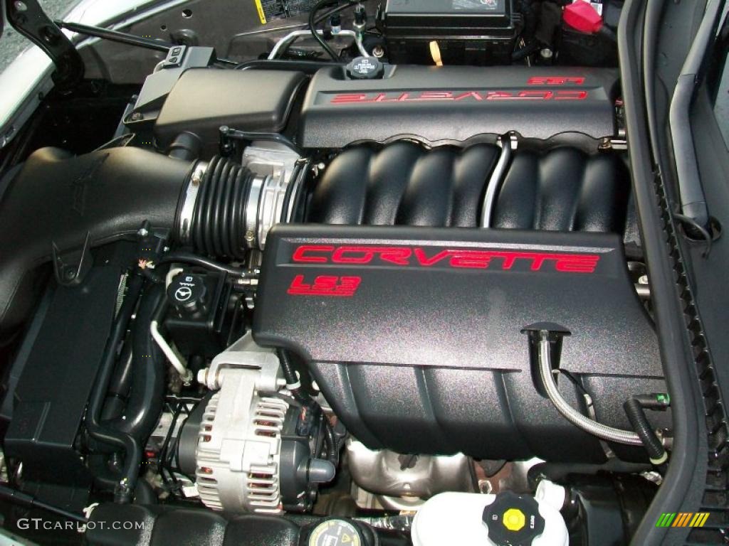 2009 Chevrolet Corvette Coupe 6.2 Liter OHV 16-Valve LS3 V8 Engine Photo #43669804