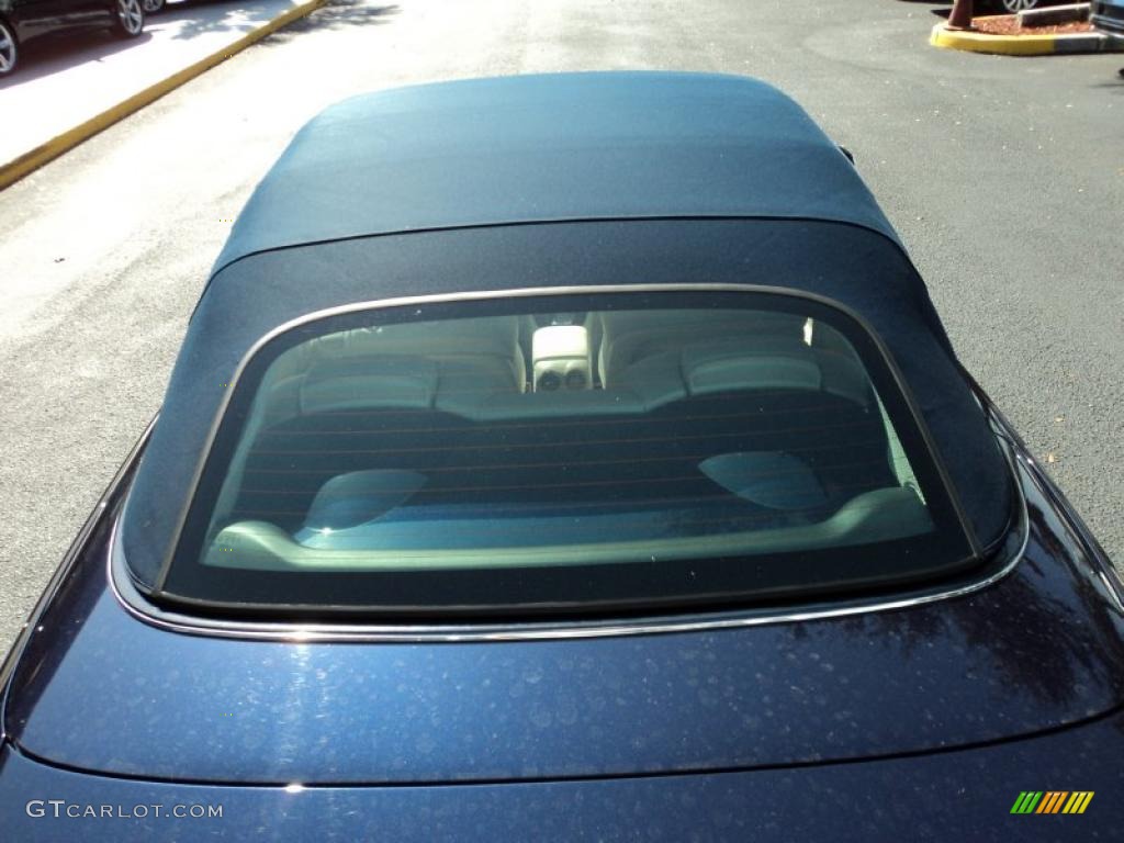 2005 CLK 320 Cabriolet - Capri Blue Metallic / Stone photo #7