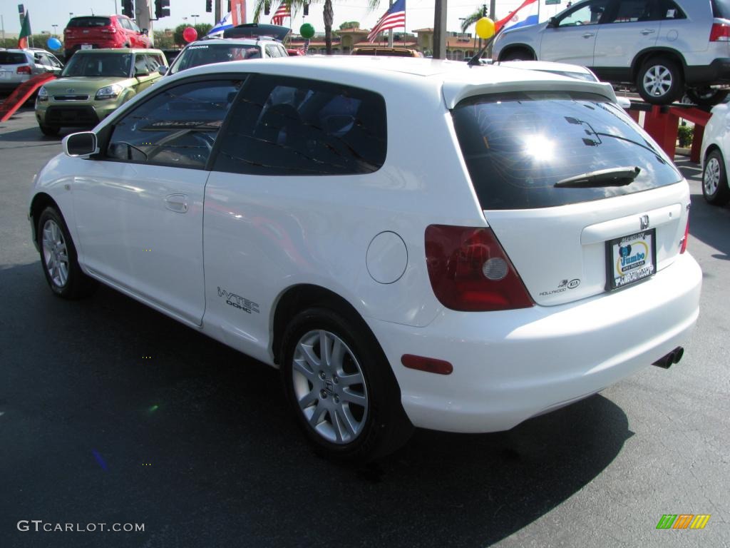 2002 Civic Si Hatchback - Taffeta White / Black photo #7