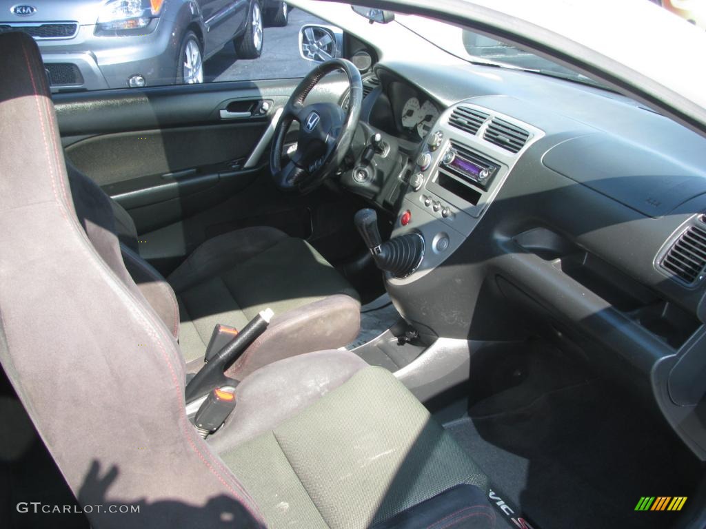 2002 Civic Si Hatchback - Taffeta White / Black photo #13