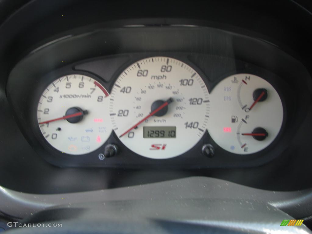 2002 Civic Si Hatchback - Taffeta White / Black photo #18