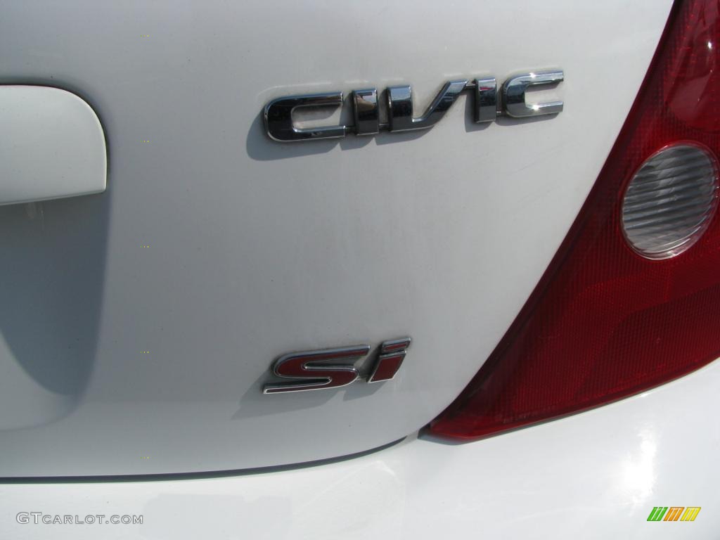 2002 Civic Si Hatchback - Taffeta White / Black photo #23