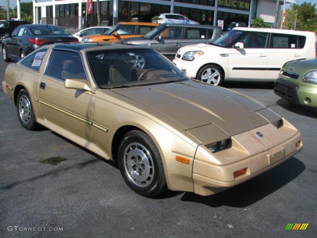 1986 300ZX Coupe - Aspen Gold Metallic / Beige photo #1