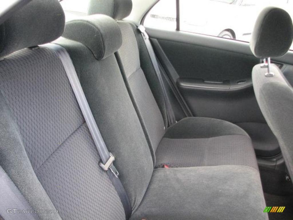 2005 Corolla S - Silver Streak Mica / Black photo #17