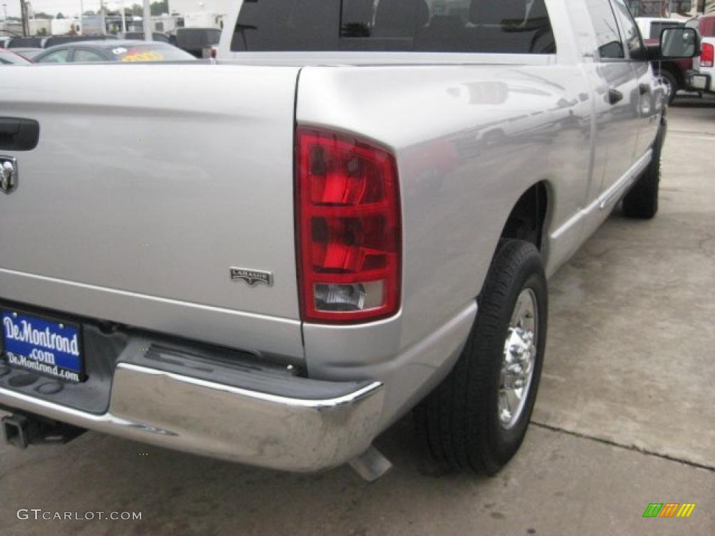 2006 Ram 1500 Laramie Mega Cab - Bright Silver Metallic / Medium Slate Gray photo #58