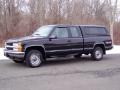 Black 1995 Chevrolet C/K K1500 Extended Cab 4x4