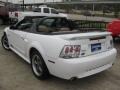 2001 Oxford White Ford Mustang GT Convertible  photo #4