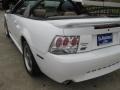 2001 Oxford White Ford Mustang GT Convertible  photo #50