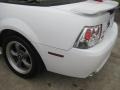 2001 Oxford White Ford Mustang GT Convertible  photo #51