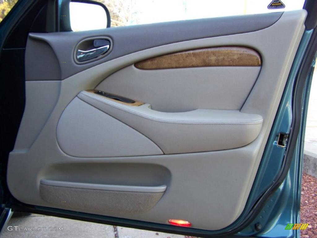 2001 Jaguar S-Type 3.0 Ivory Door Panel Photo #43690408