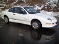 1999 Arctic White Pontiac Sunfire SE Coupe  photo #2