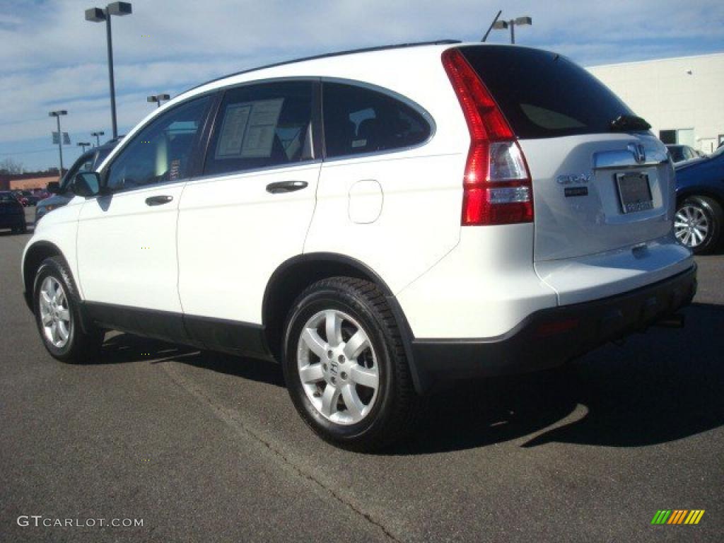 2008 CR-V EX - Taffeta White / Gray photo #4