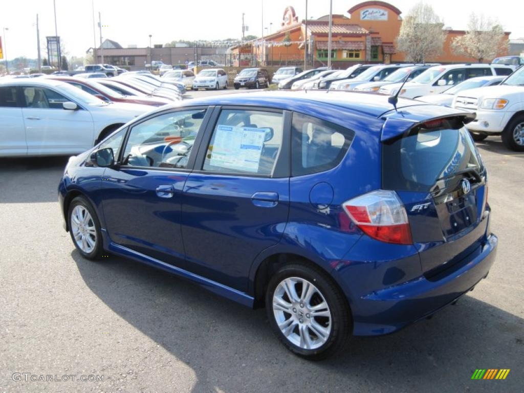 Vortex Blue Pearl 2011 Honda Fit Sport Exterior Photo #43696032