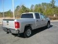 2011 Sheer Silver Metallic Chevrolet Silverado 1500 LS Crew Cab  photo #2