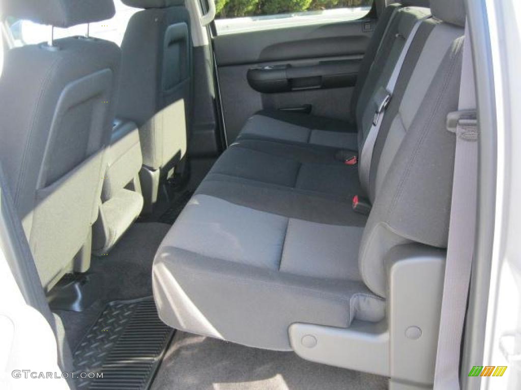 2011 Silverado 1500 LS Crew Cab - Sheer Silver Metallic / Dark Titanium photo #6