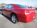 2010 Inferno Red Crystal Pearl Dodge Charger SE  photo #2