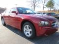 2010 Inferno Red Crystal Pearl Dodge Charger SE  photo #4