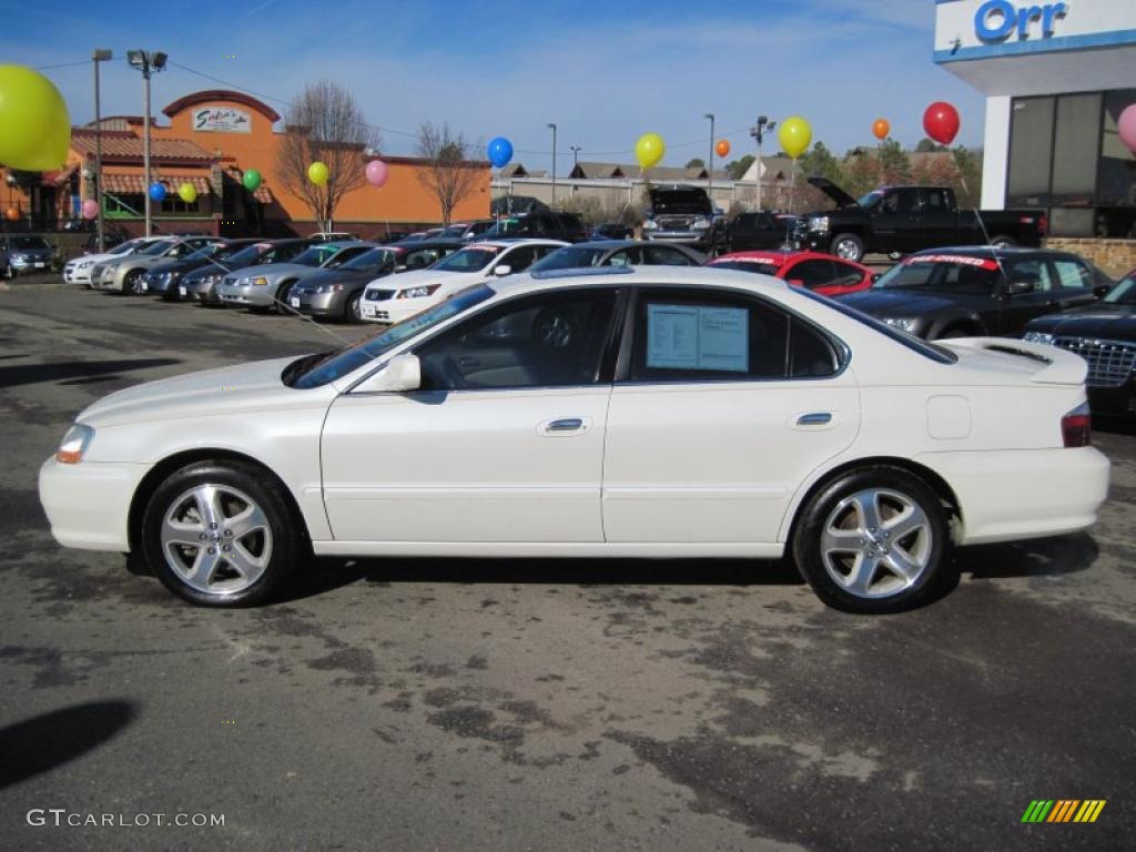 2002 TL 3.2 Type S - White Diamond Pearl / Parchment photo #2