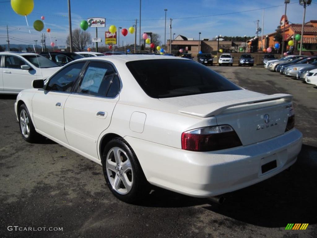 2002 TL 3.2 Type S - White Diamond Pearl / Parchment photo #3