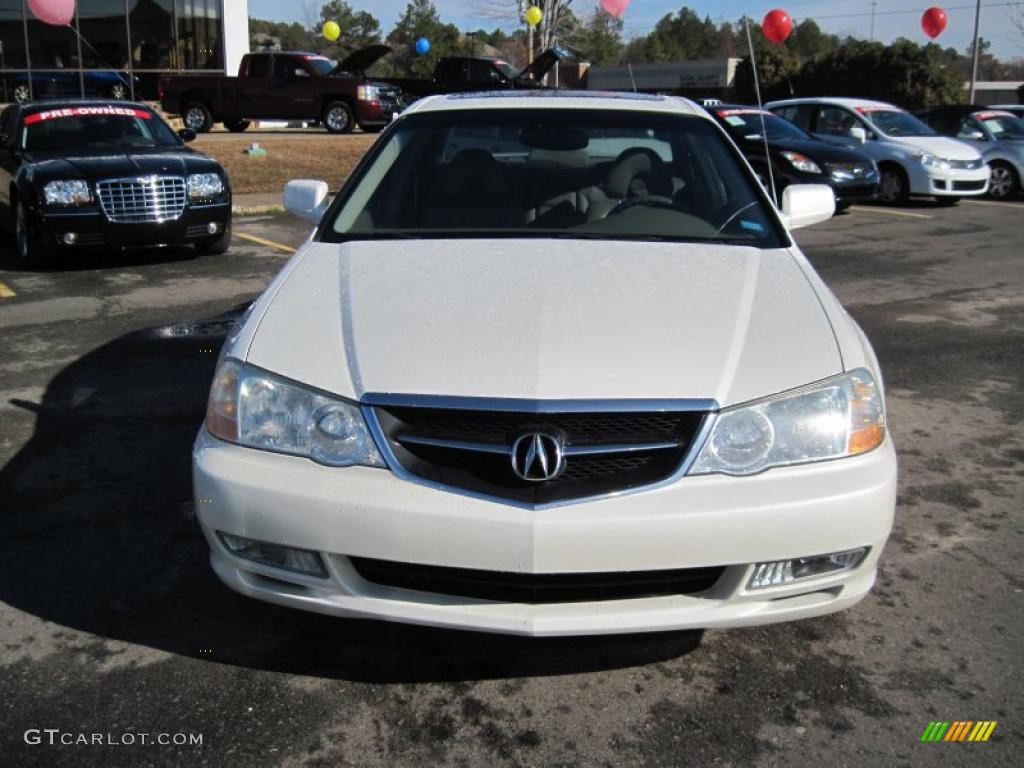 2002 TL 3.2 Type S - White Diamond Pearl / Parchment photo #8