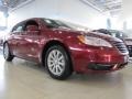 2011 Deep Cherry Red Crystal Pearl Chrysler 200 Touring  photo #4