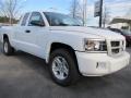 2011 Bright White Dodge Dakota Big Horn Extended Cab  photo #4