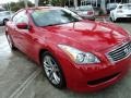 2008 Vibrant Red Infiniti G 37 Coupe  photo #2