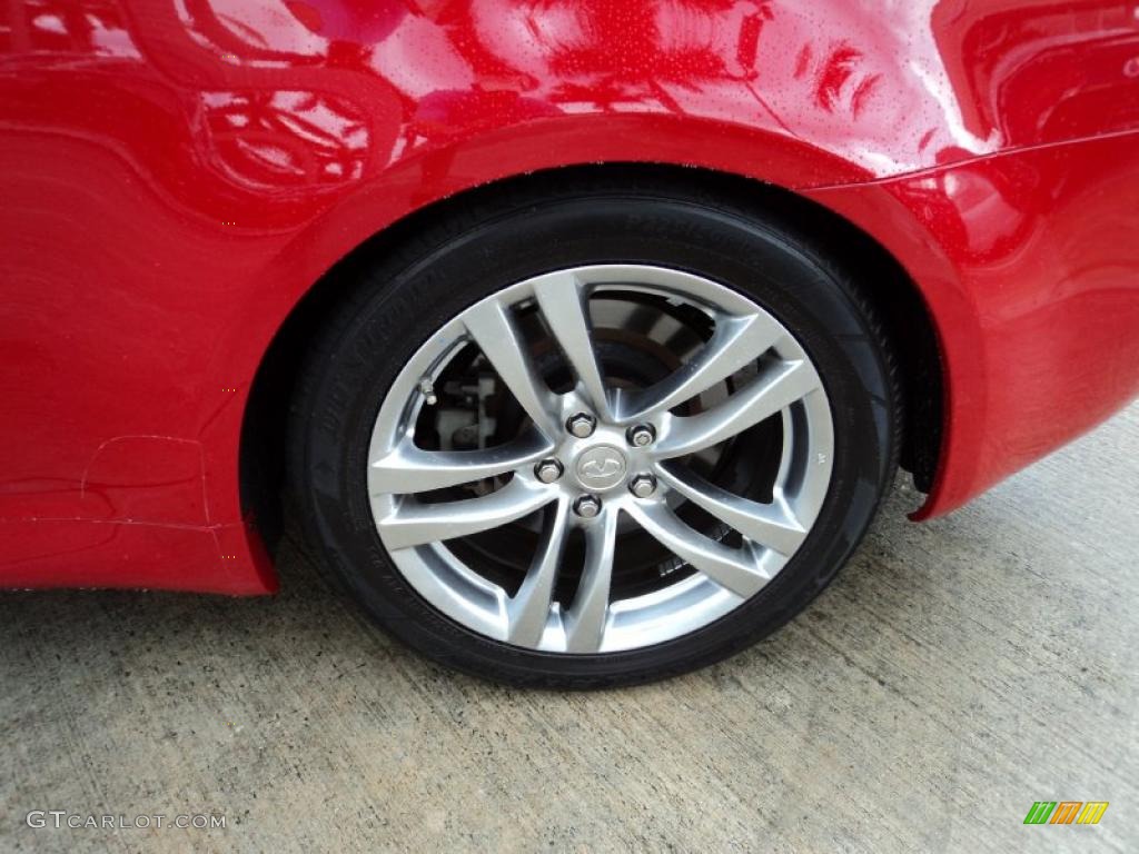 2008 Infiniti G 37 Coupe Wheel Photo #43700256