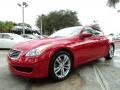 2008 Vibrant Red Infiniti G 37 Coupe  photo #12