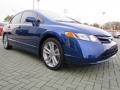 2008 Fiji Blue Pearl Honda Civic Si Sedan  photo #7