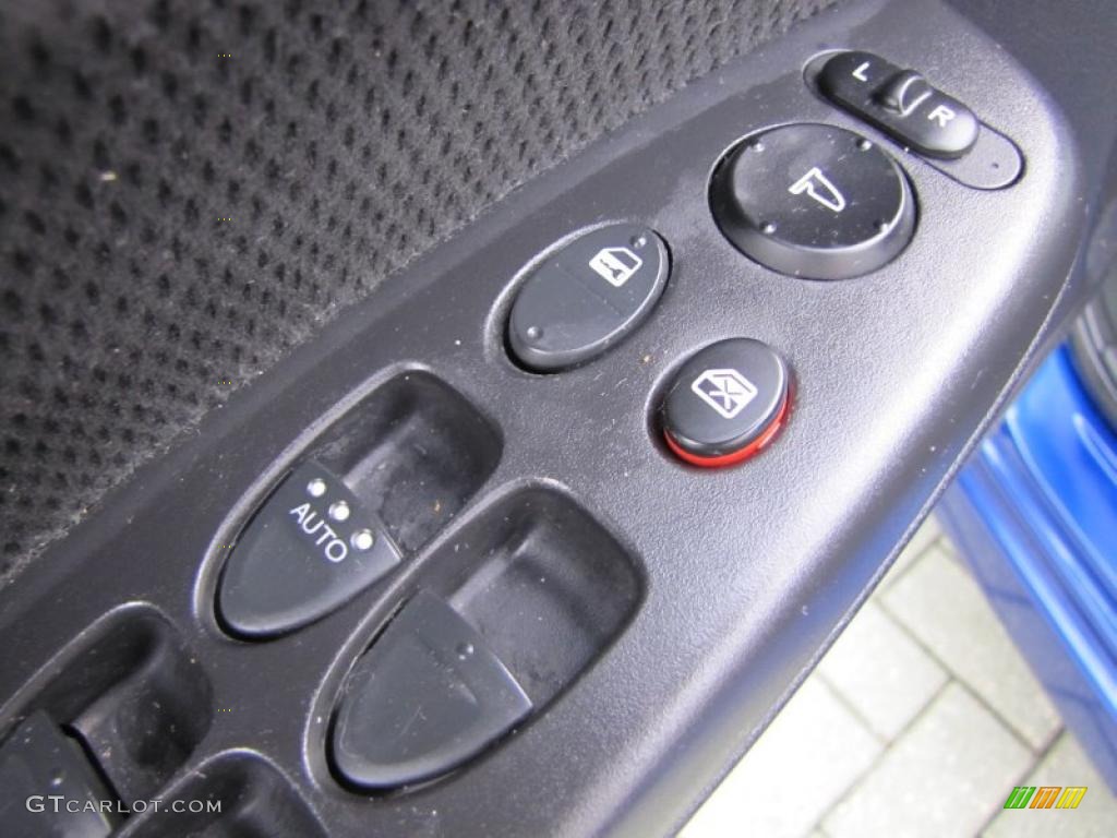 2008 Civic Si Sedan - Fiji Blue Pearl / Black photo #13