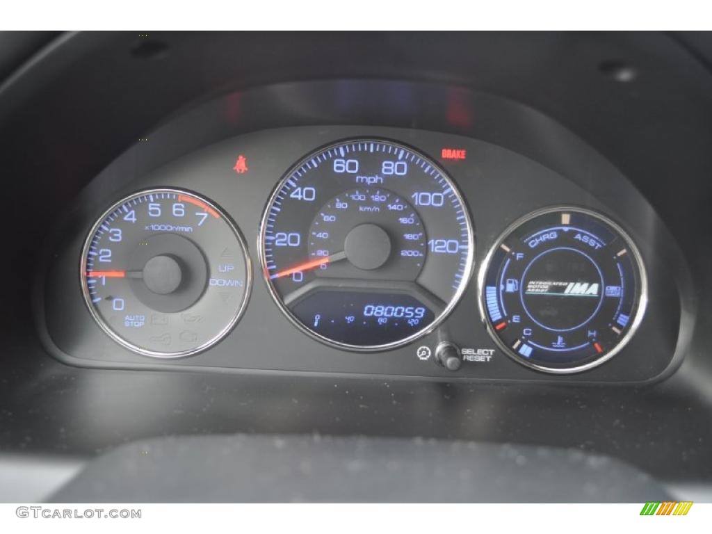 2005 Honda Civic Hybrid Sedan Gauges Photo #43702632
