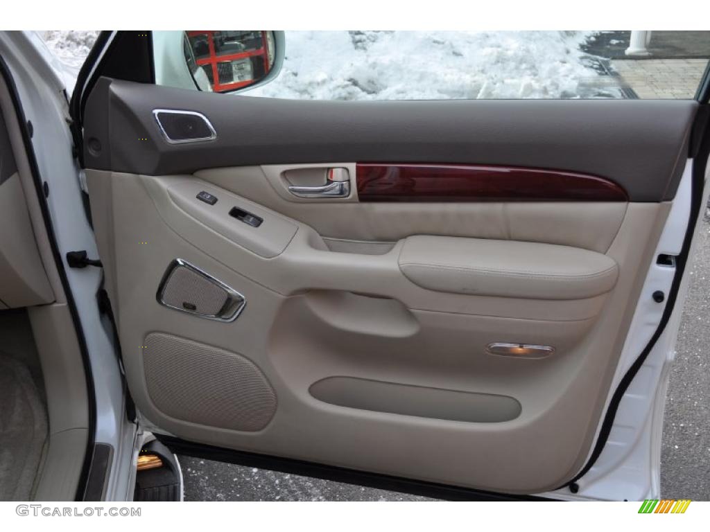 2009 Lexus GX 470 Ivory Door Panel Photo #43703788