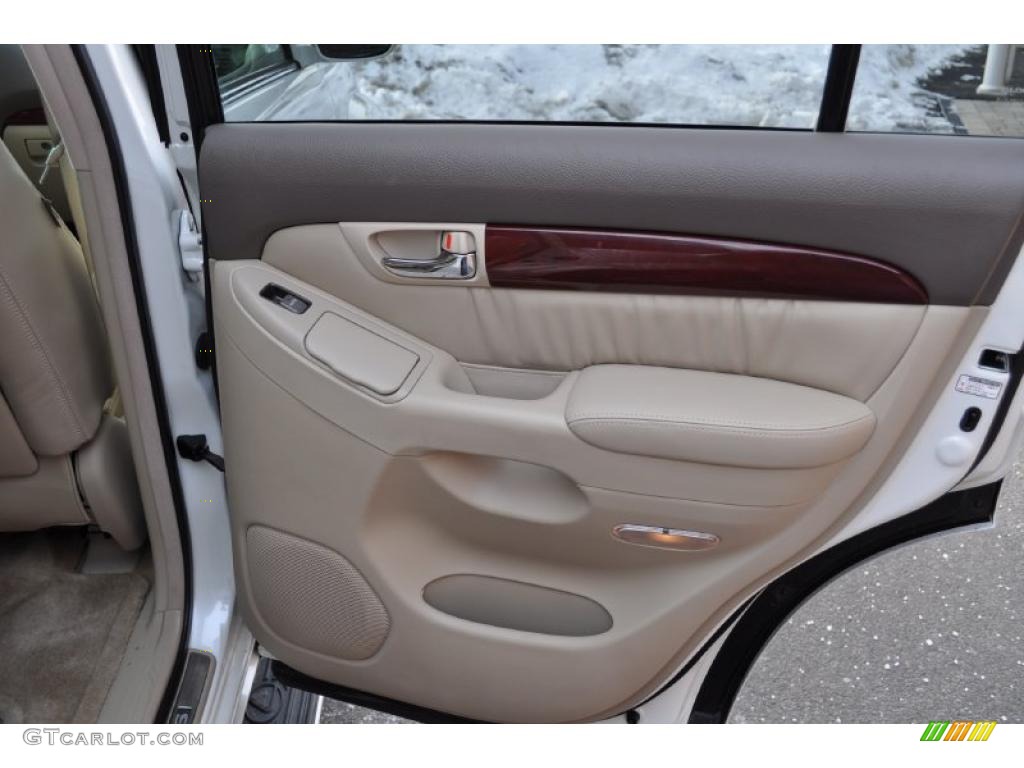 2009 Lexus GX 470 Ivory Door Panel Photo #43703812