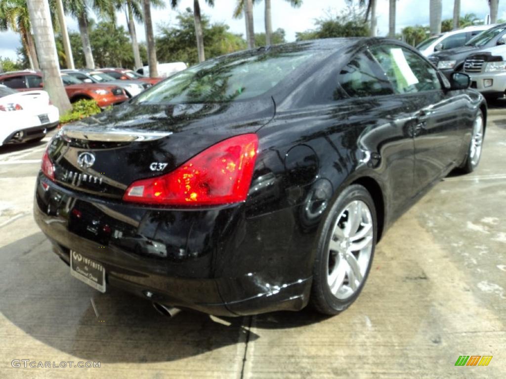 Black Obsidian 2008 Infiniti G 37 Coupe Exterior Photo #43705084
