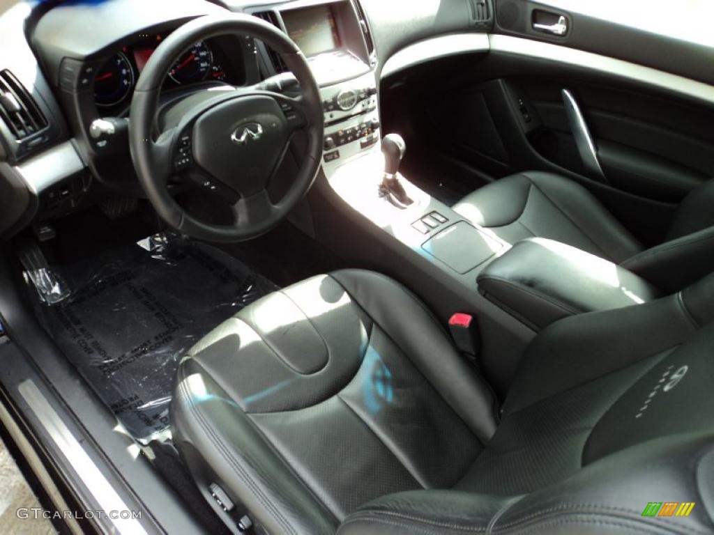 Graphite Interior 2008 Infiniti G 37 Coupe Photo #43705192