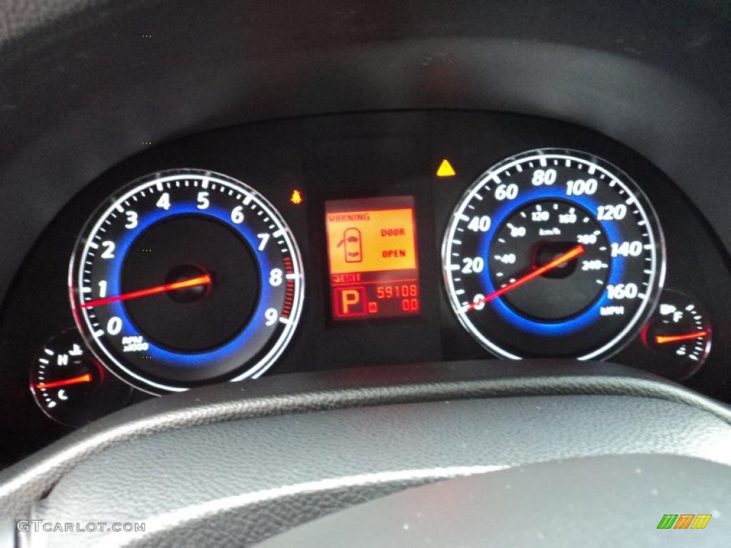 2008 Infiniti G 37 Coupe Gauges Photo #43705336