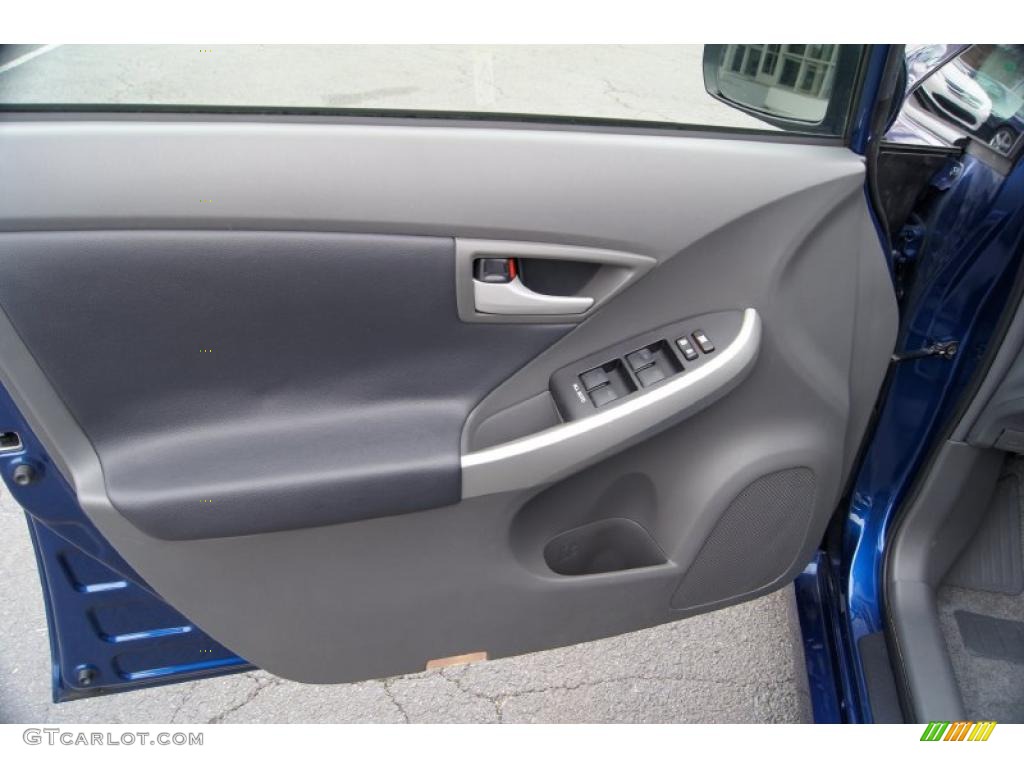2010 Prius Hybrid II - Blue Ribbon Metallic / Dark Gray photo #17