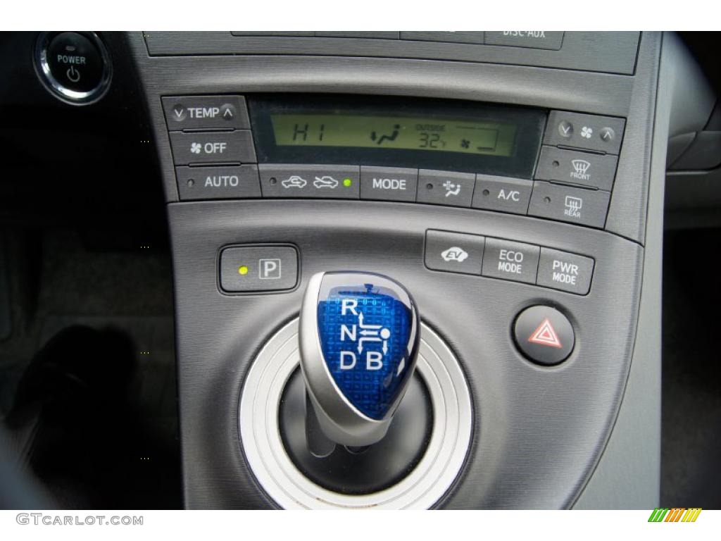 2010 Prius Hybrid II - Blue Ribbon Metallic / Dark Gray photo #22