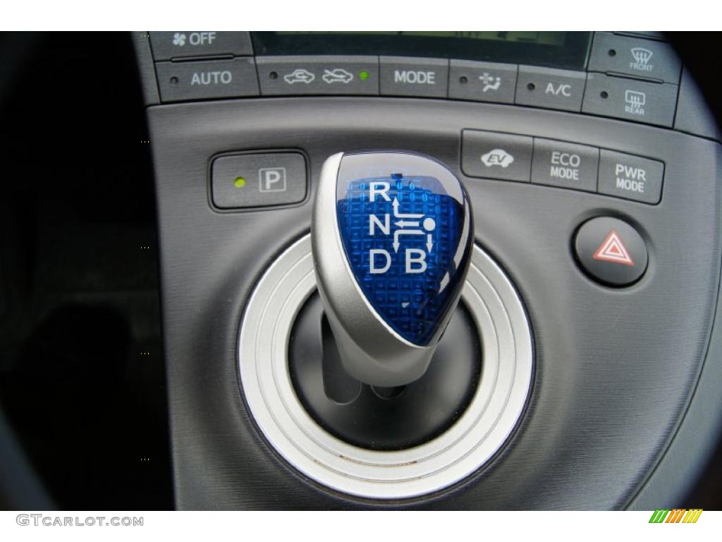 2010 Prius Hybrid II - Blue Ribbon Metallic / Dark Gray photo #29