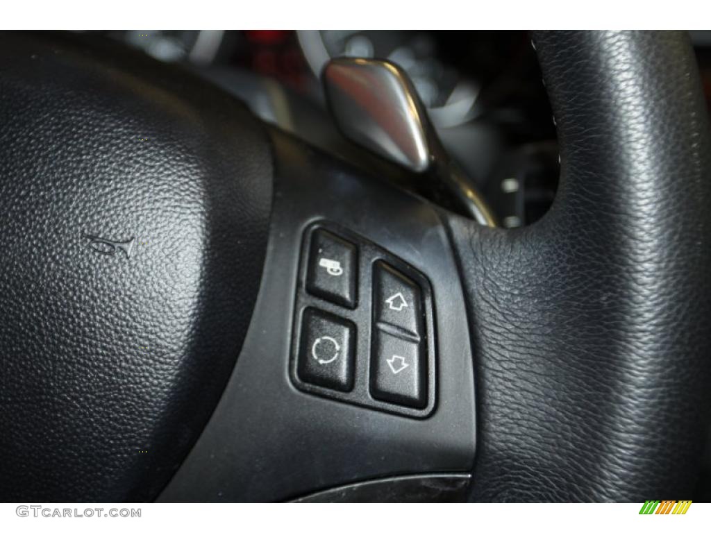 2008 3 Series 328i Convertible - Black Sapphire Metallic / Black photo #12