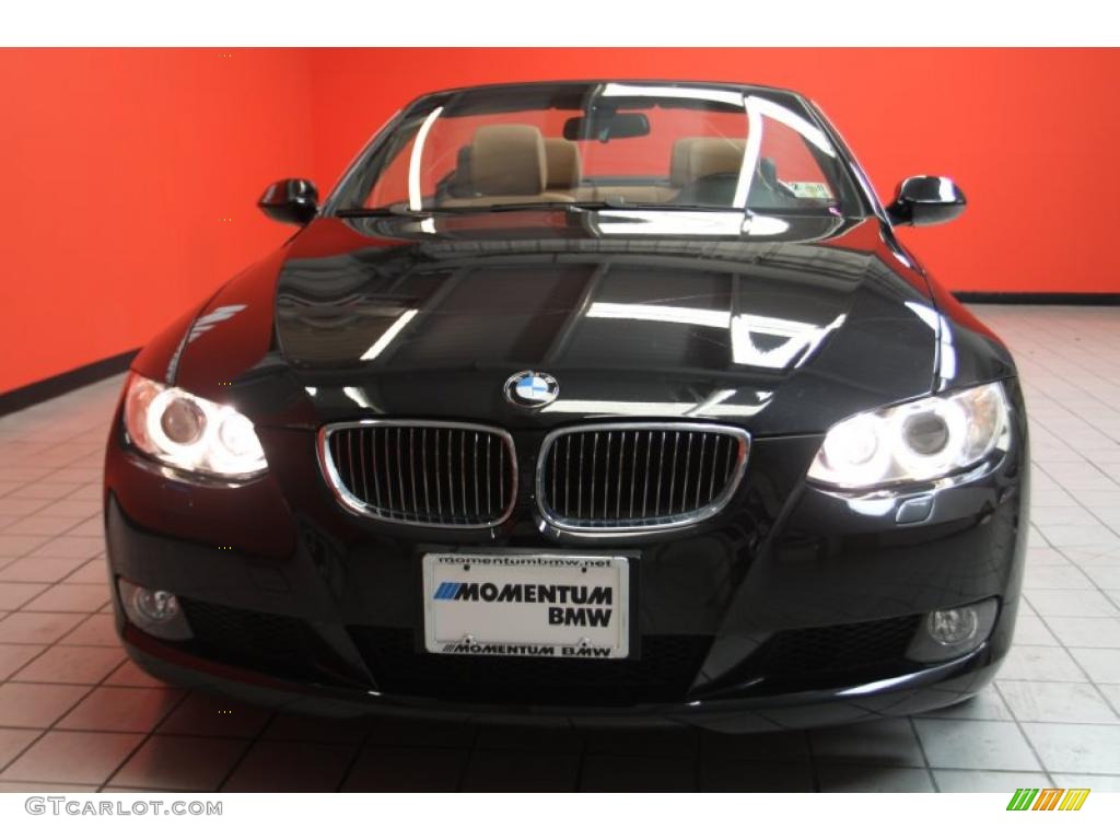 2008 3 Series 328i Convertible - Black Sapphire Metallic / Black photo #19