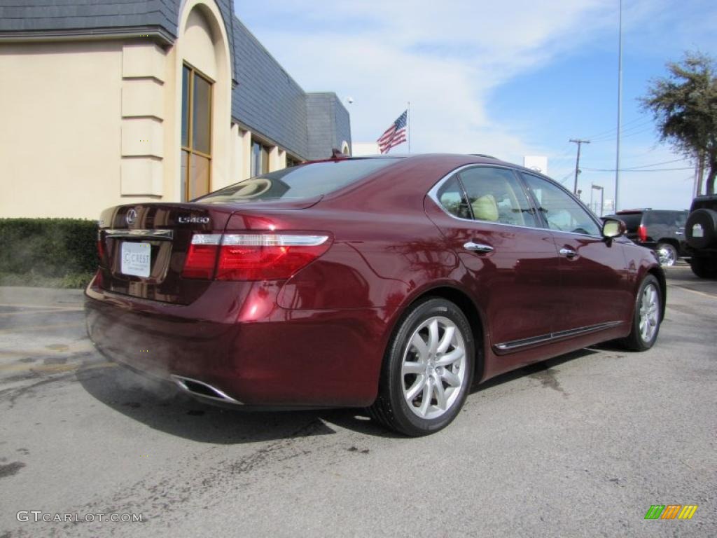 2007 LS 460 - Noble Spinel Mica / Cashmere photo #6