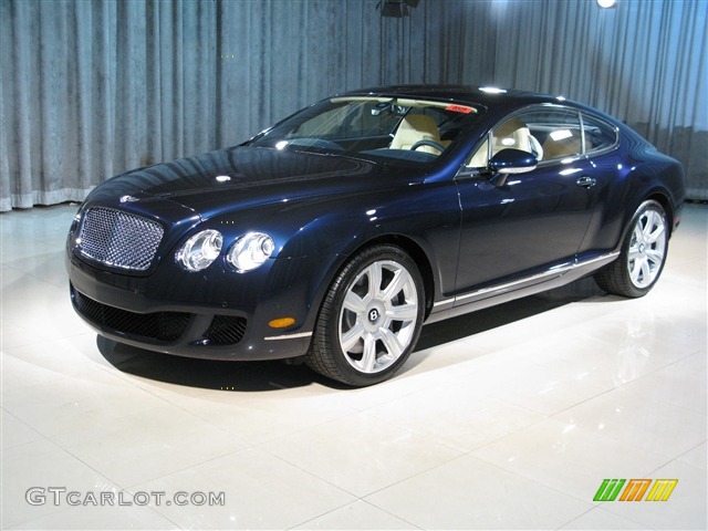 2009 Dark Sapphire Bentley Continental Gt 436283