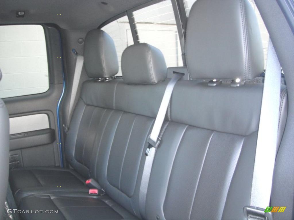 Raptor Black Interior 2011 Ford F150 SVT Raptor SuperCab 4x4 Photo #43721117
