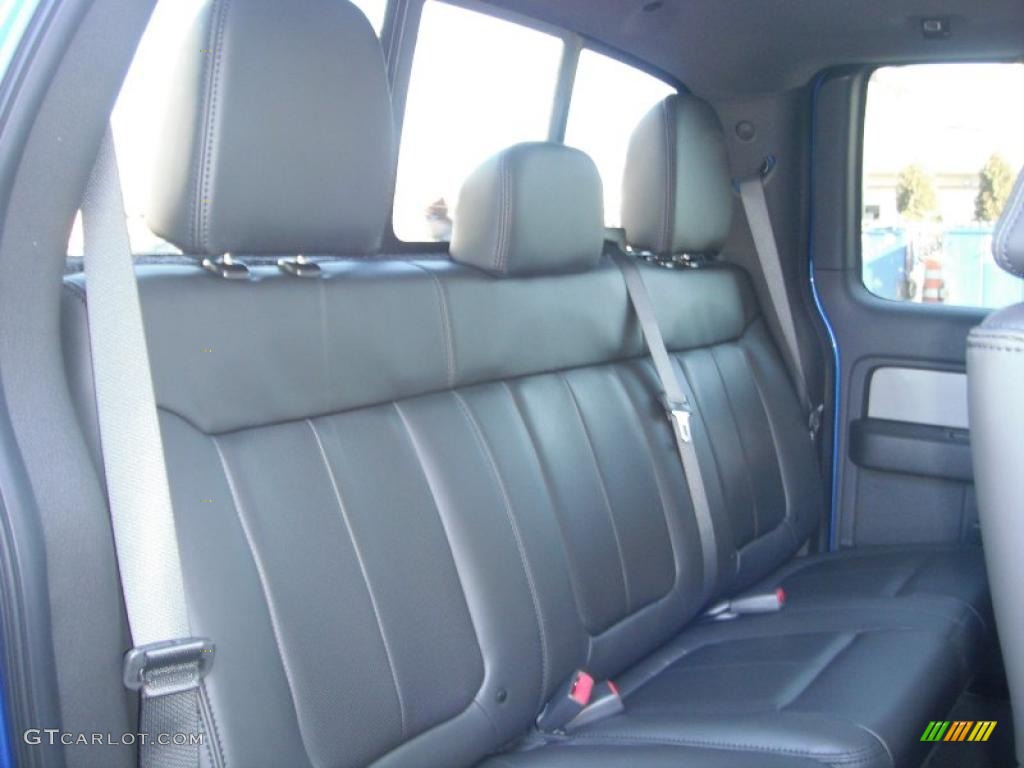 2011 Ford F150 SVT Raptor SuperCab 4x4 Rear Seat Photo #43721121