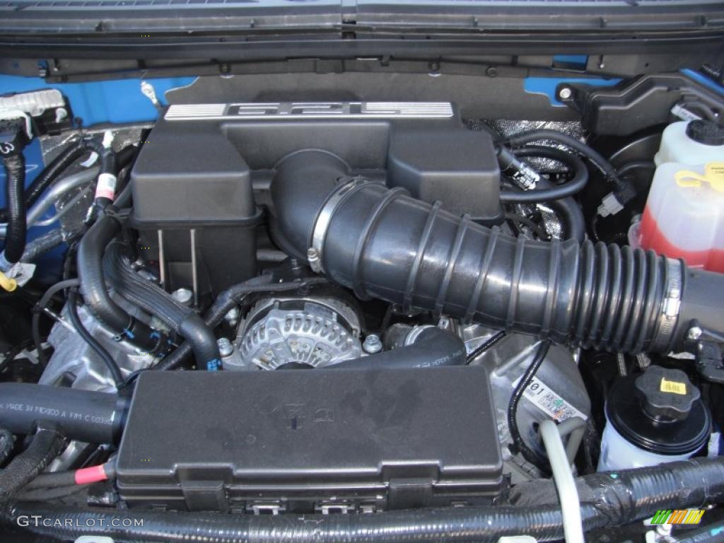 2011 Ford F150 SVT Raptor SuperCab 4x4 6.2 Liter SOHC 16-Valve VVT V8 Engine Photo #43721125