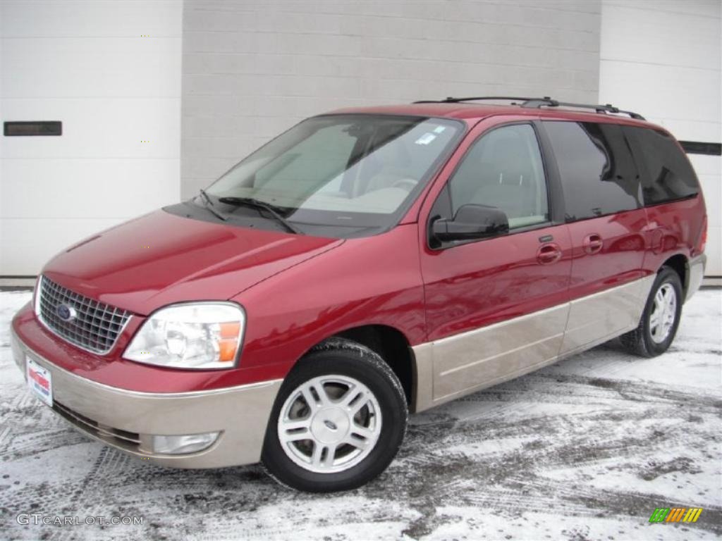 Dark Toreador Red Metallic Ford Freestar