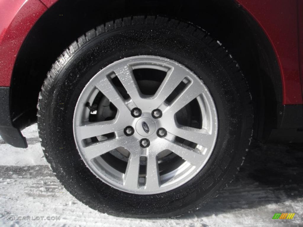 2007 Edge SEL - Redfire Metallic / Medium Light Stone photo #33