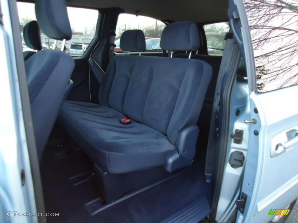2001 Town & Country LX - Sterling Blue Satin Glow / Navy Blue photo #6